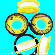 China PTFE thread Seal Tape , Tape 12mmx0.075mm x10m Density:0.3g/cm3 SANTIK Brand supplier