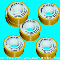 China Gaflon Tape ,PTFE Thread Seal Tape , PTFE Tape ,19mm x0.075mm x10m Density:0.3g/cm3 supplier