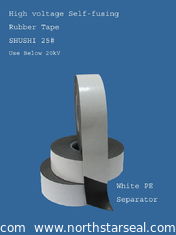 China 25#,High voltage self-fsuing rubber tape ,splice rubber insulation tape, supplier