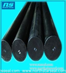 China Carbon PTFE Rod , PTFE Rod with Carbon supplier